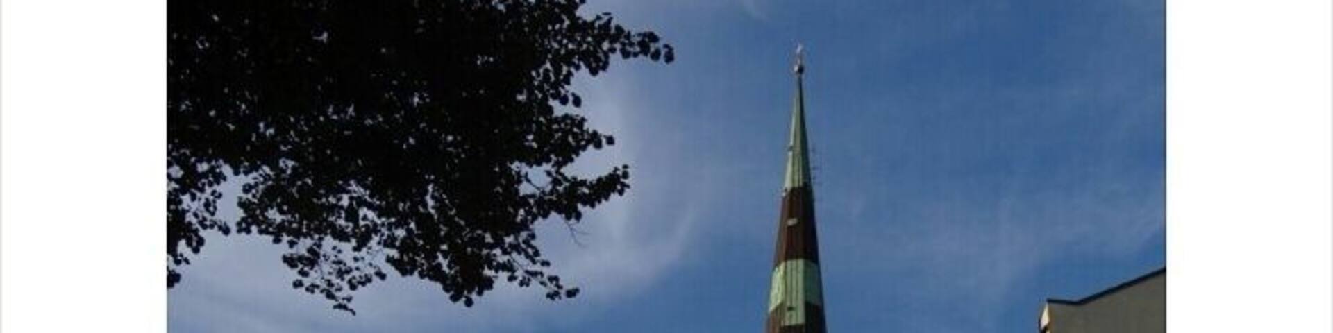 St. Olaf's church is believed to have been built in the 12th century, extensively rebuilt in the 14th century. It was the tallest building in the world from 1549 to 1625, according to some sources.