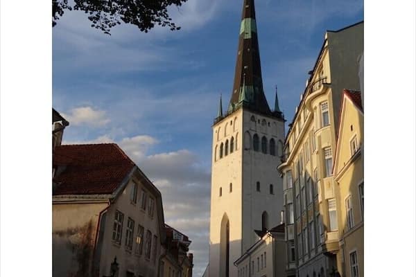 St. Olaf's church is believed to have been built in the 12th century, extensively rebuilt in the 14th century. It was the tallest building in the world from 1549 to 1625, according to some sources.