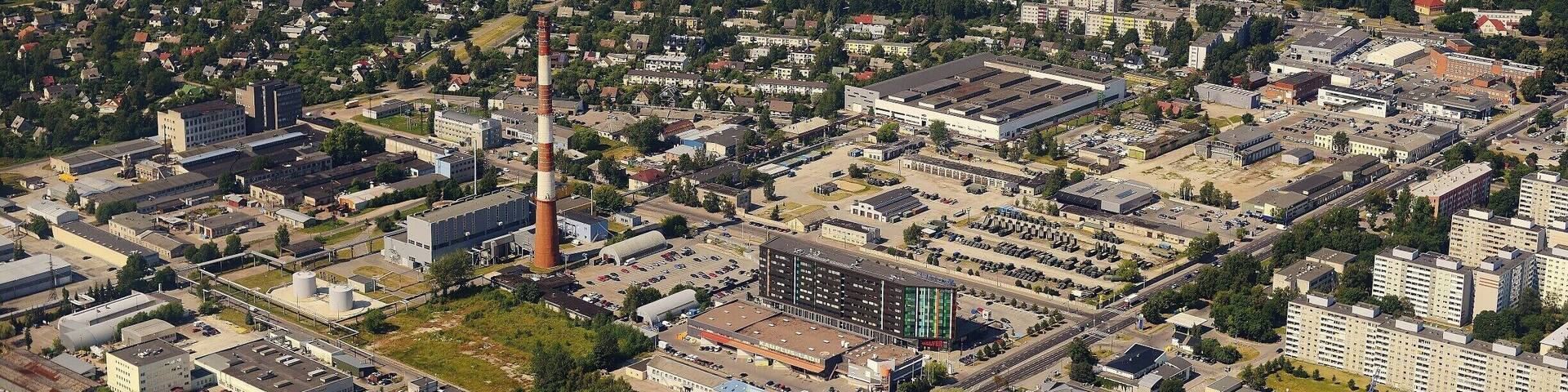 The view of Tallinn on final approach to Lennart Meri Tallinn Airport. #tallinn #estonia #birdseyesview