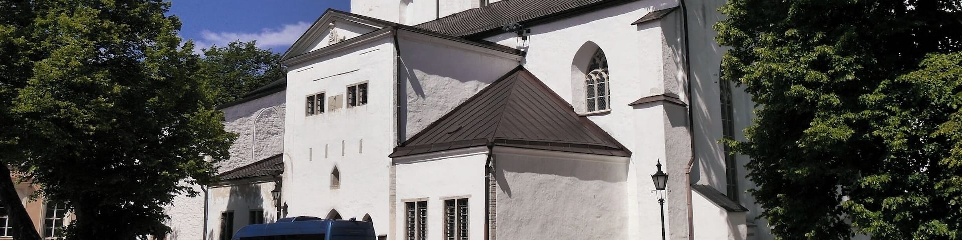 St Mary's Cathedral, the oldest church in Estonia.