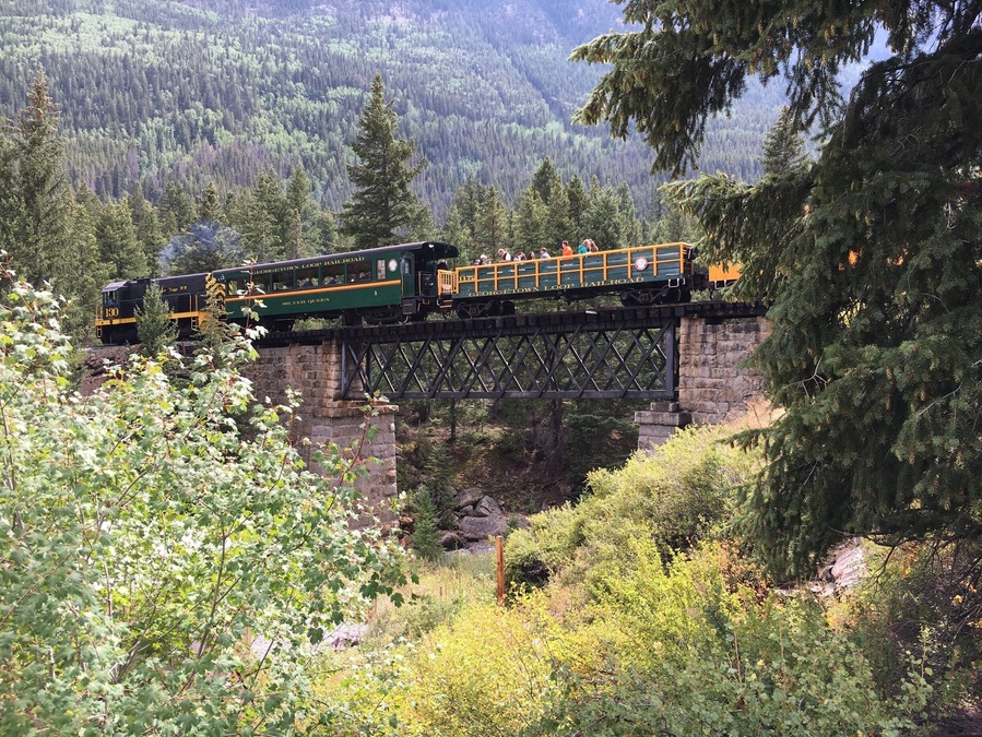 Great train ride up the mountain to the mines #lifeatexpedia