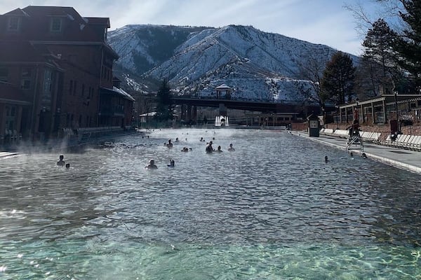 World’s largest hot spring pool