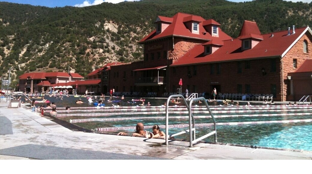 Great place to soak in the sun and natural hot springs. Worlds largest hot springs. If you stay next door at the two lodges, it usually includes free passes which are 14:50 for adults and a bit cheaper for evenings only. Great water slide for kids. Fun in the winter time too.