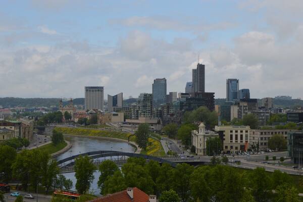 Look on the modern side of Vilnius!