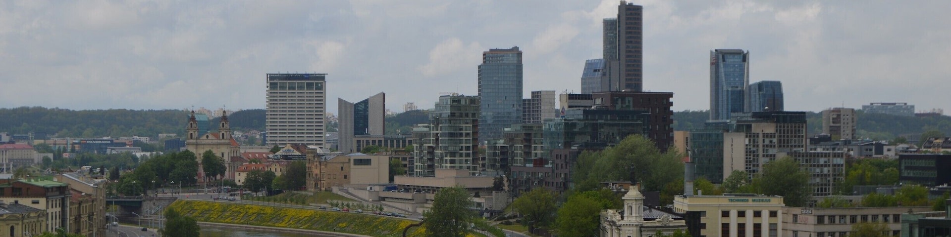 Look on the modern side of Vilnius!