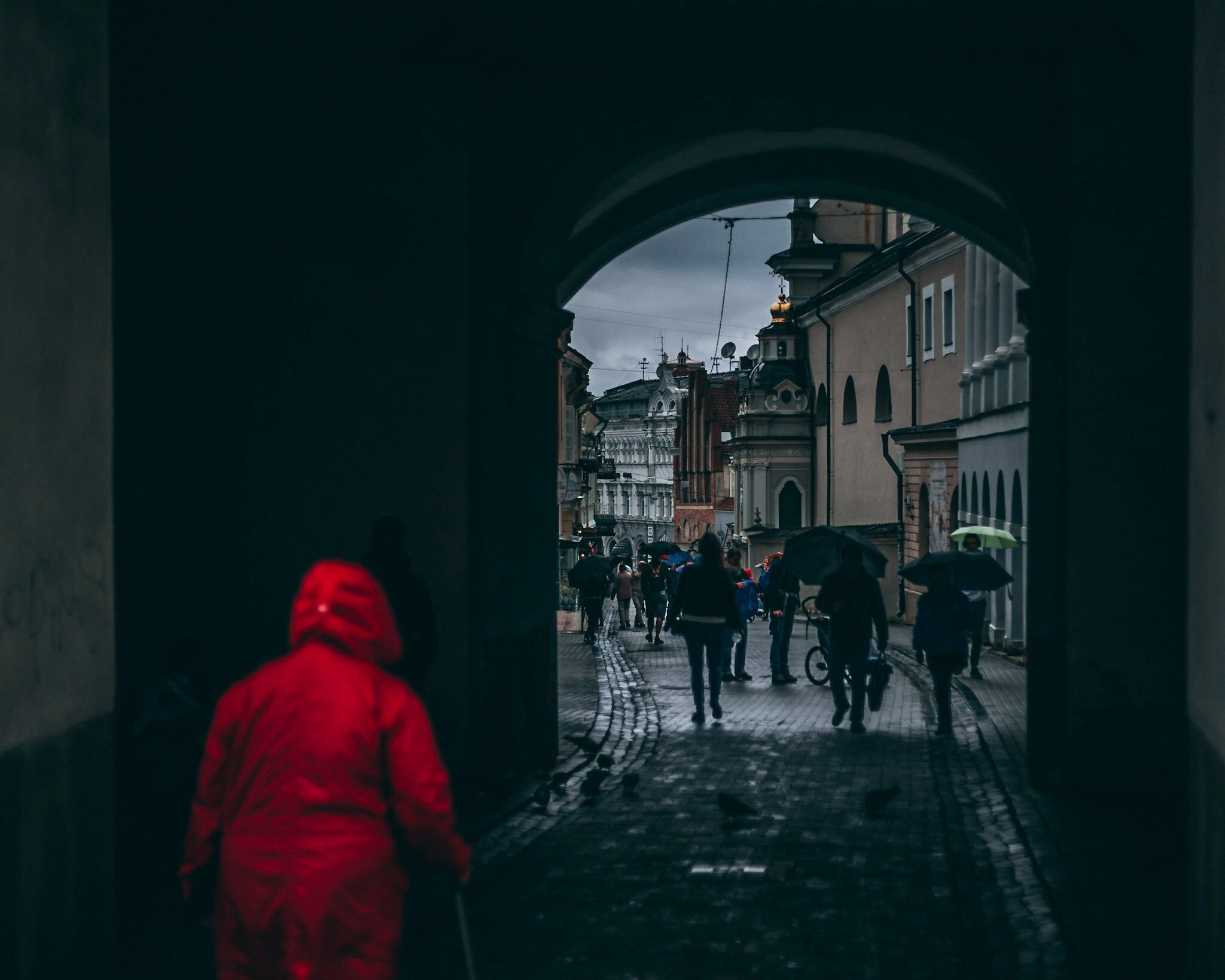 Gates of Dawn in the rain
