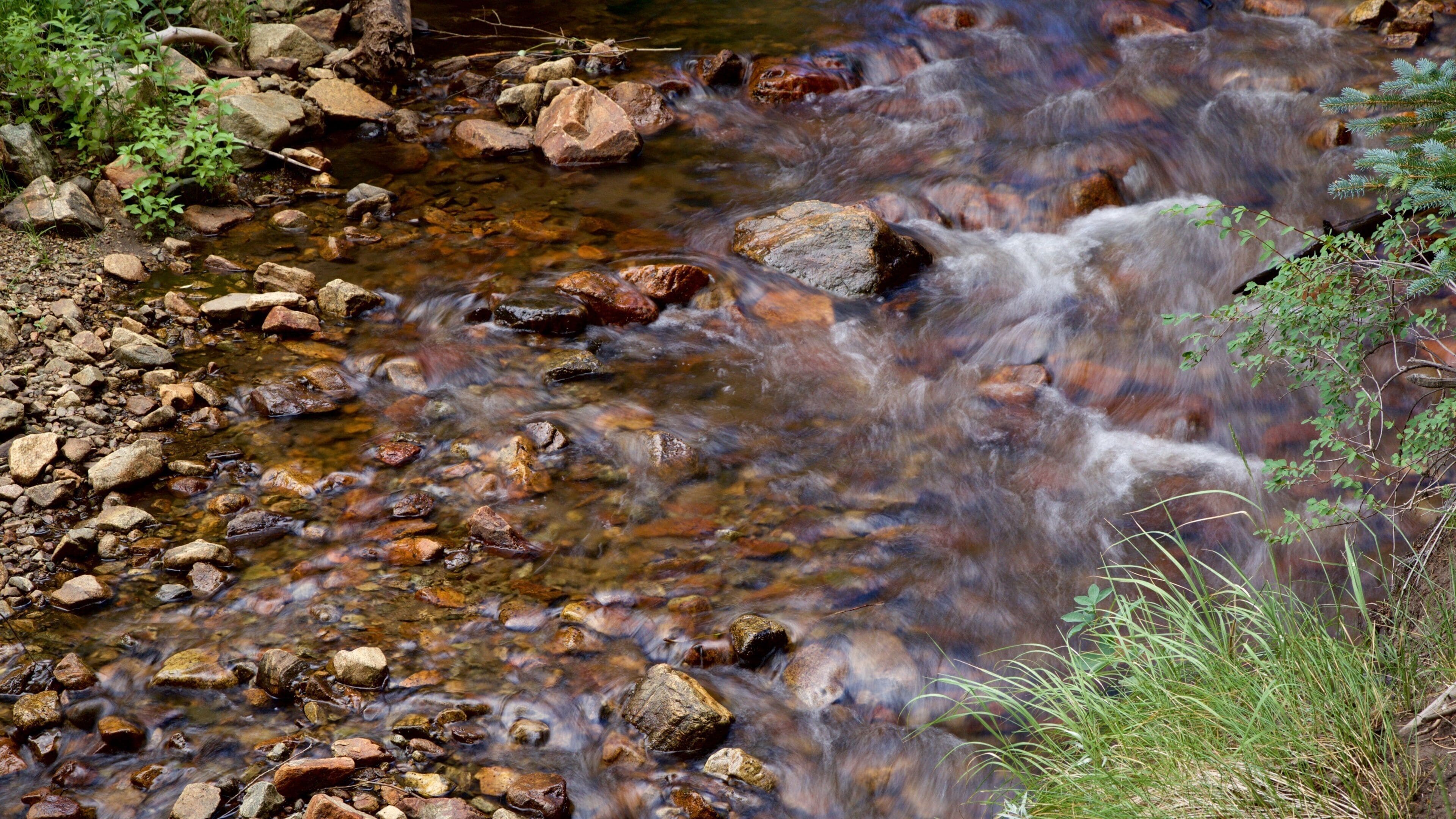 Sør Sentral-Colorado som viser elv eller bekk