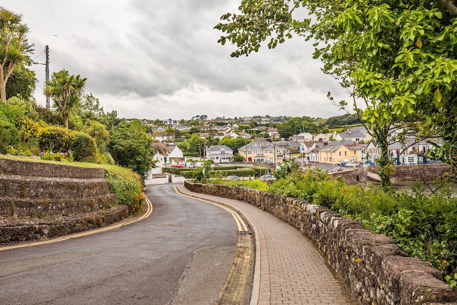 Looking down towards Dunmore East, Ireland