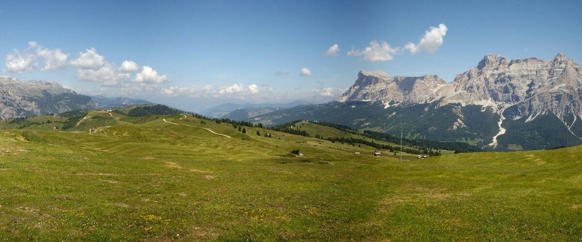 Panorama von Pralongia