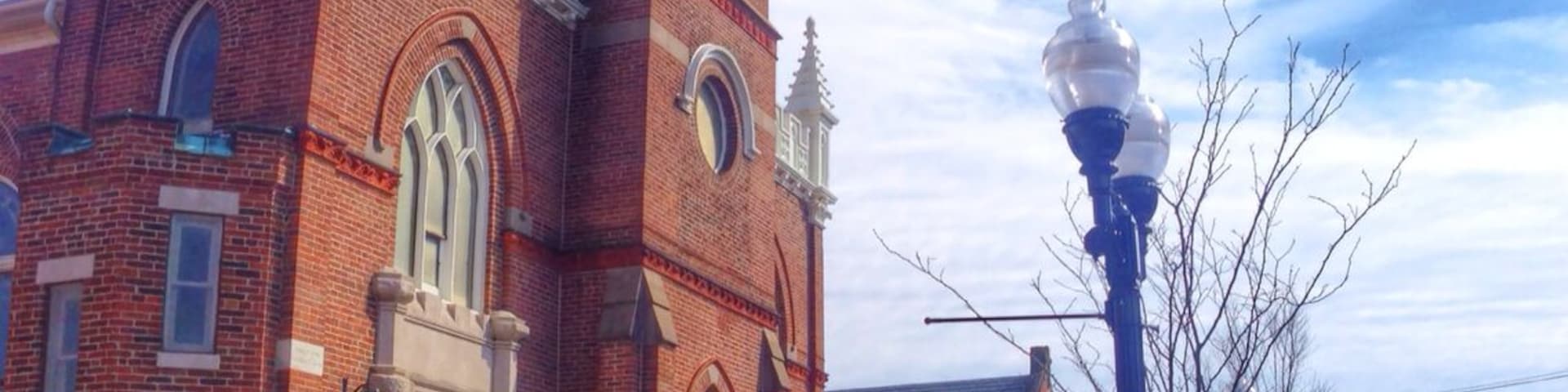 A nice 3 block outdoor downtown shopping area with dining and bars also.