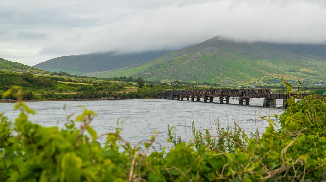 Ring of Kerry which includes a river or creek, a bridge and mountains
