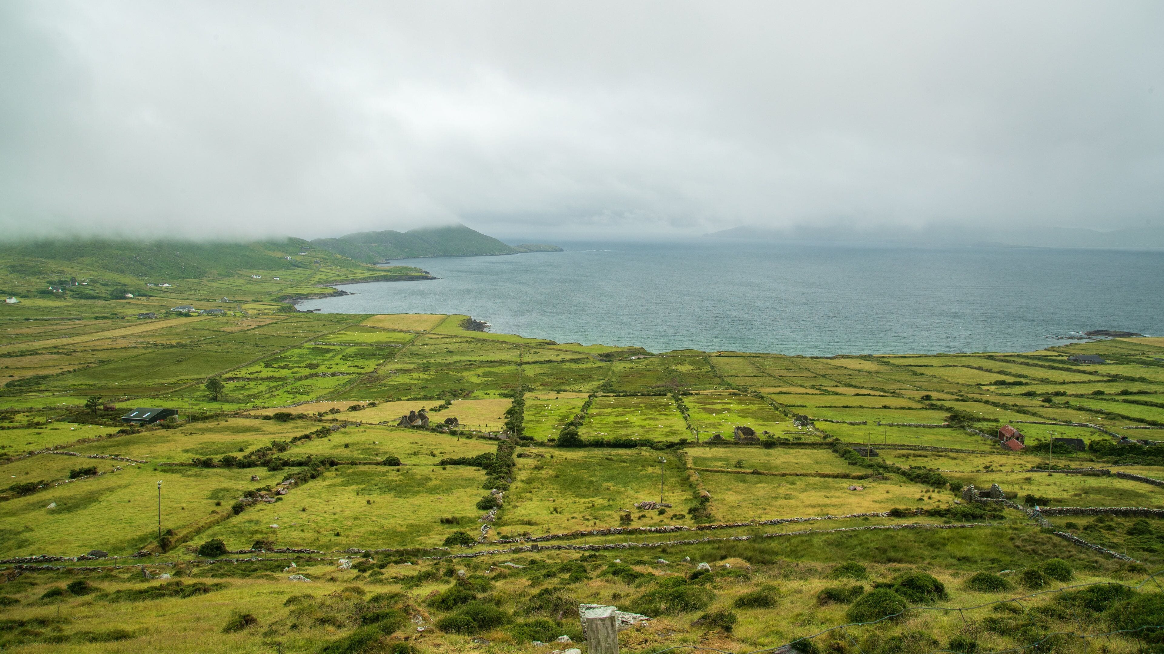 Ring of Kerry which includes general coastal views, tranquil scenes and landscape views