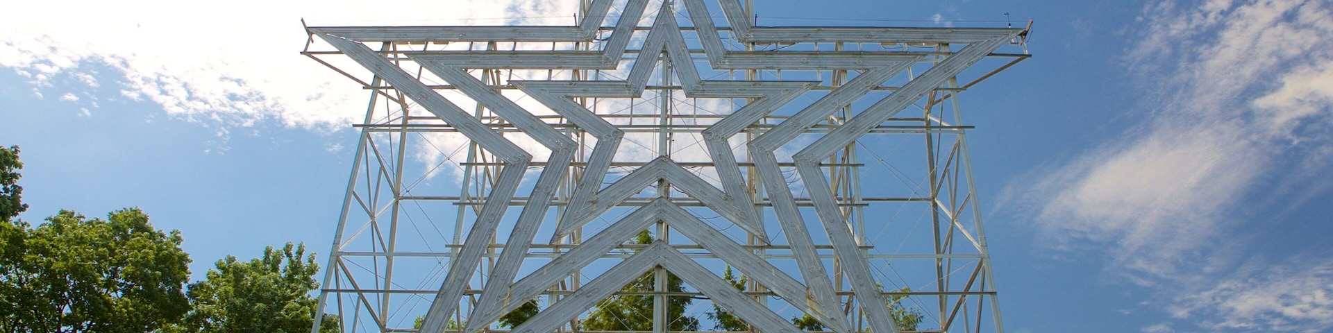 Southwestern Virginia showing outdoor art