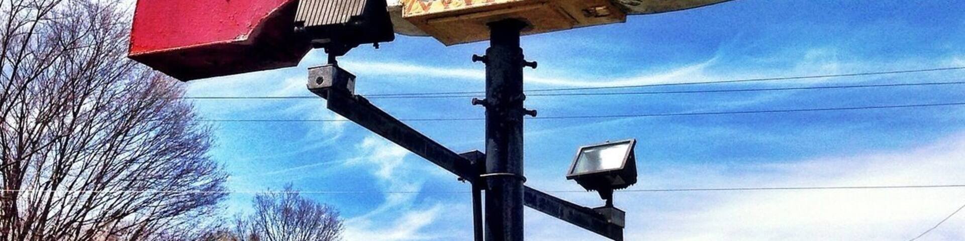 From the website:
http://www.dipdogs.net
The Dipdog originated in 1957 by Lester Brown, In 1963 interstate 1-81 came thru and a lot of the businesses on Hwy 11 left or got left behind. I think the reason the Dip Dog thrived was that the DipDogs were unique and something different that people could enjoy at a low cost.. Then it was purchased in 1966 by Grant S. Hall Sr. and he owned the DipDog til 1979. The family ran the business. Grant and his wife Olivene and children all worked there. It was a lot of hard work but we also have a lot of good memories that will last a lifetime. Then Grant Jr and Pam purchased the dipdog in 1979 and our children Crystal and Justin also have worked at the Dipdog with us and now we have other family members growing up in the business as well. There have been 50th wedding anniversaries celebrated at the Dipdog along with engagements, and Teenagers going to the prom . We also have had Aerosmith come by and eat with us. We have been listed in the Southern Living Magazine. We have also been in books with the best service. And since 2004-2006 we have been voted
Best Overall Restaurant
Best Service
Best Hamburger
Best Hotdogs
Best Fries
Best Chili
Best Ice Cream
For all the things we have been voted for and for all the years and the memories we want to say THANK YOU TO OUR CUSTOMERS.