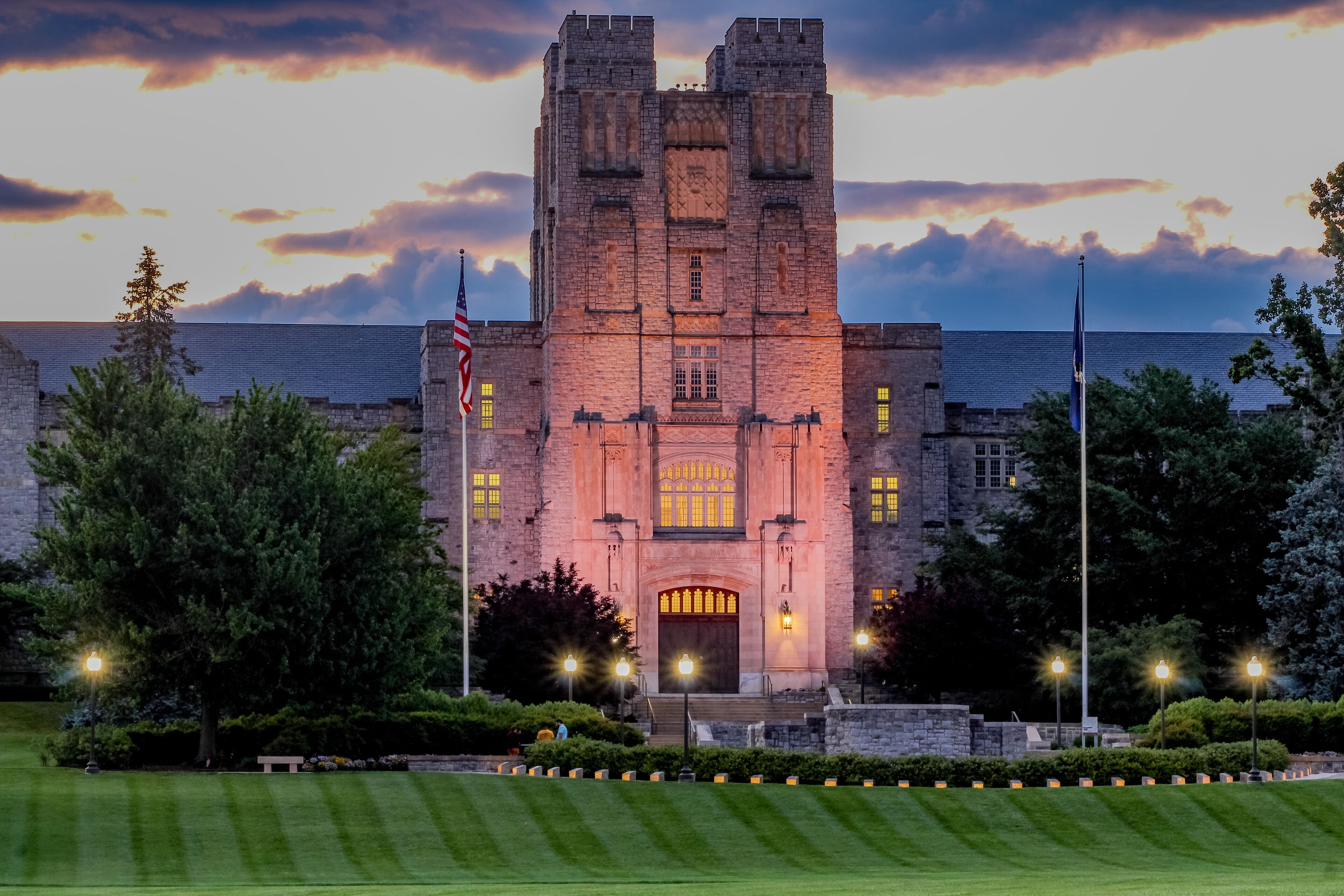 Burruss Hall at Virginia Tech