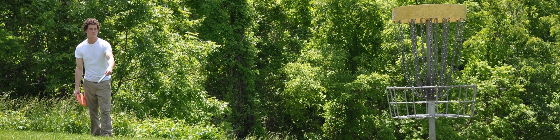 Blacksburg featuring a park as well as an individual male
