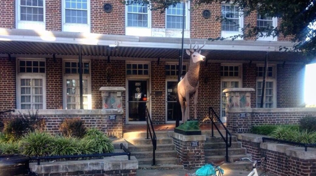 Exploring the Main Street in Danville, VA, USA.
