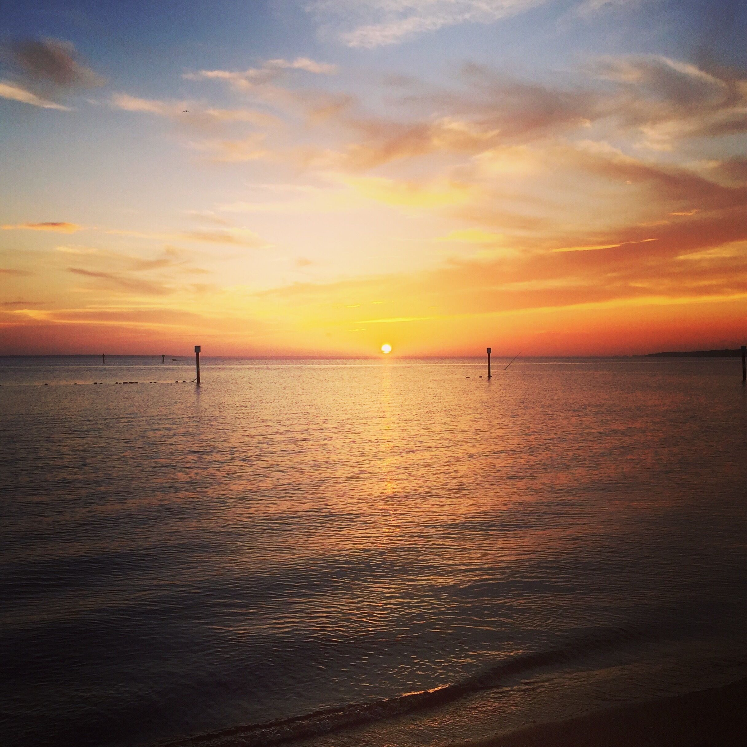 The best place in VA to catch the sunset. Good seafood and drinks, too!