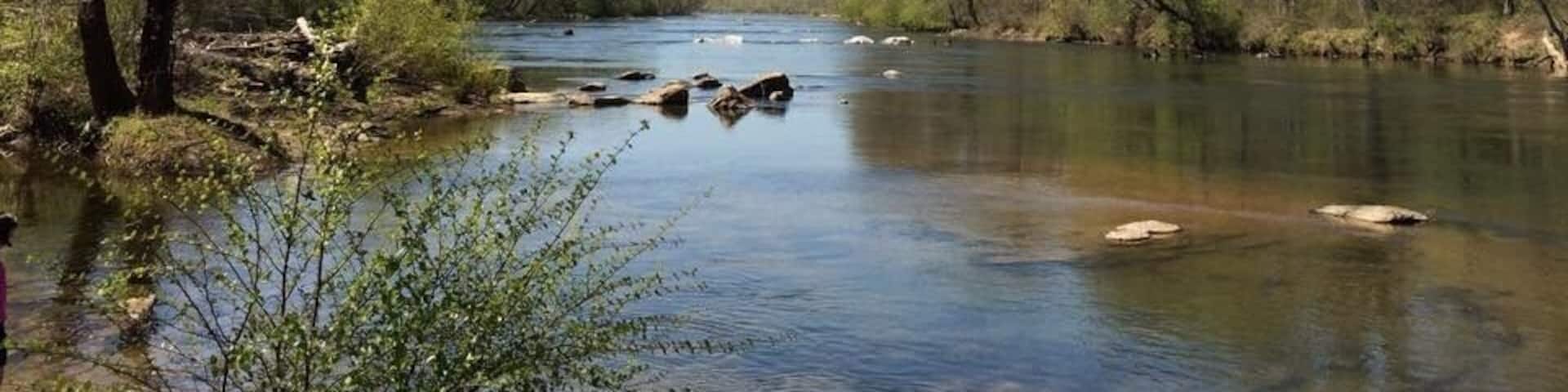 Beautiful day along the pre-Civil War canal trails in Fredericksburg.