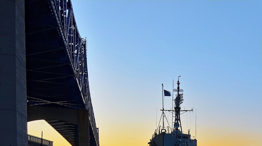 Sunset at the "Joey P."
(The USS Joseph P. Kennedy)
#BvSWater