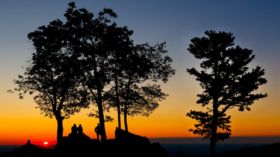 Sunrise Gazers at Shenandoah National Park