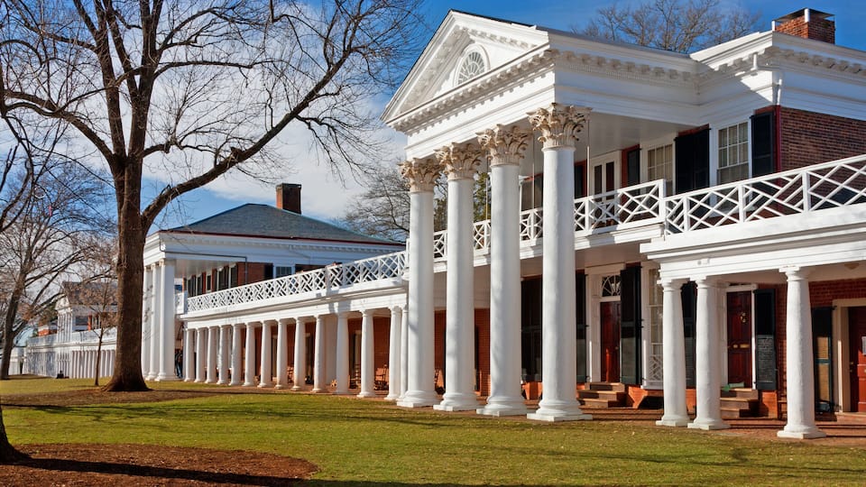 Academical Village at the University of Virginia, Charlottesville
