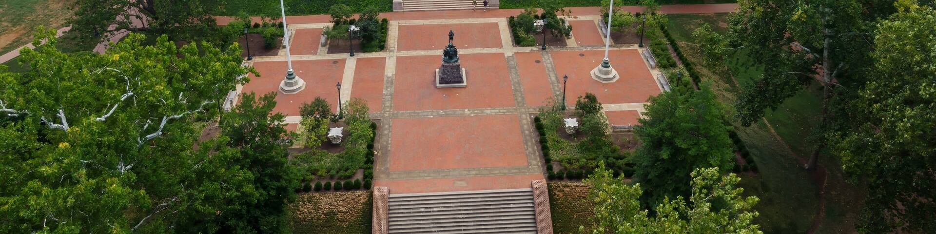 Buildings of University of Virginia, Charlottesville, Virginia, United States.
