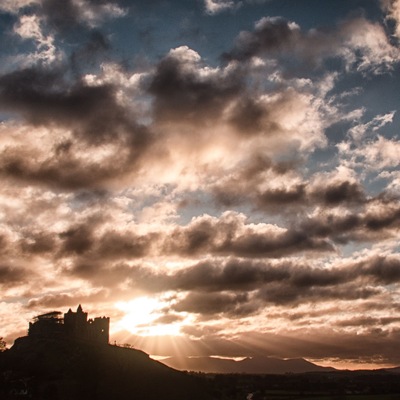 #tipperary #clouds #colour #rockofcashel #light