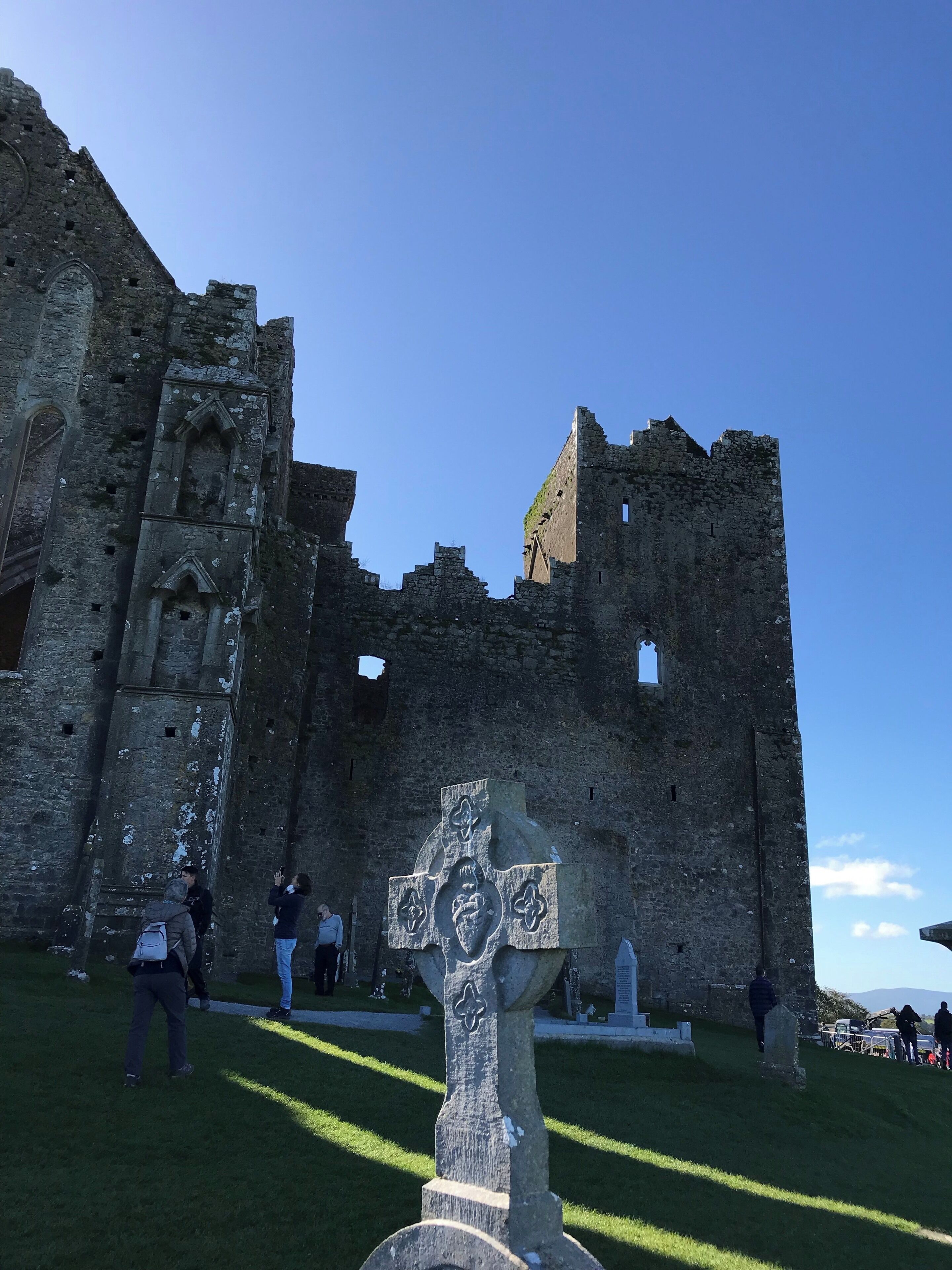 Historical Rock of Cashel in County Tipperary, Ireland. Said to be the site of the conversion of the King of Munster by St. Patrick in the 5th century. The view from the fortress is breathtaking! #History