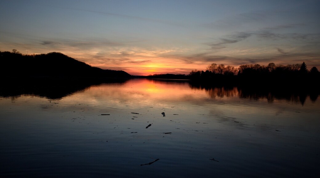 a quiet spot on the Ohio River