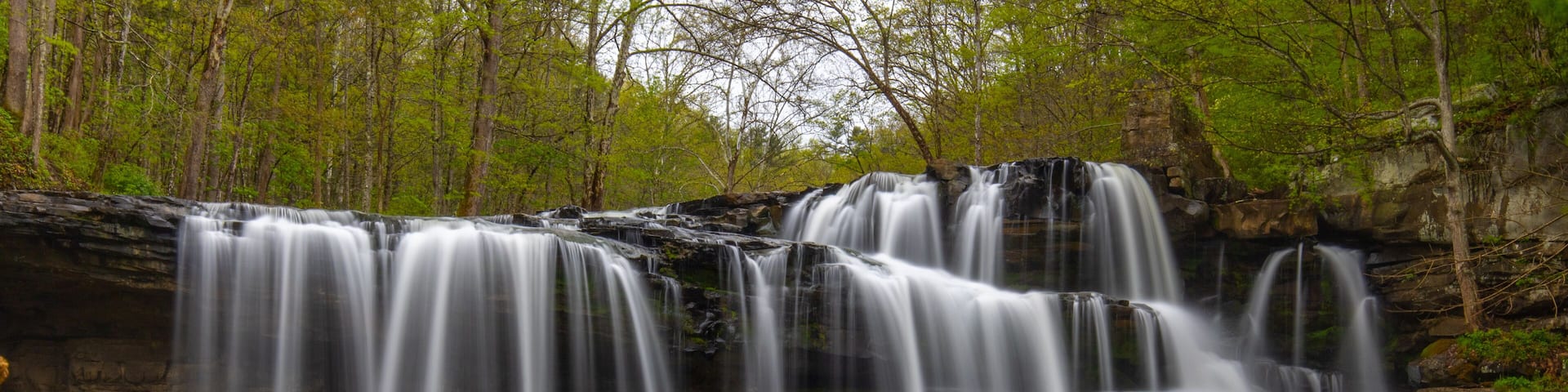 Brush Creek Falls in West Virginia