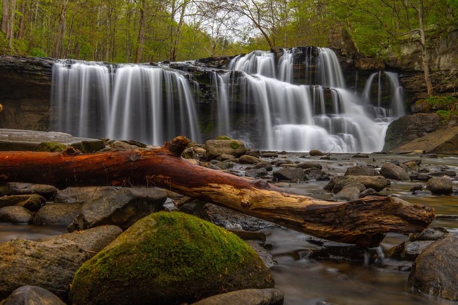 Brush Creek Falls in West Virginia