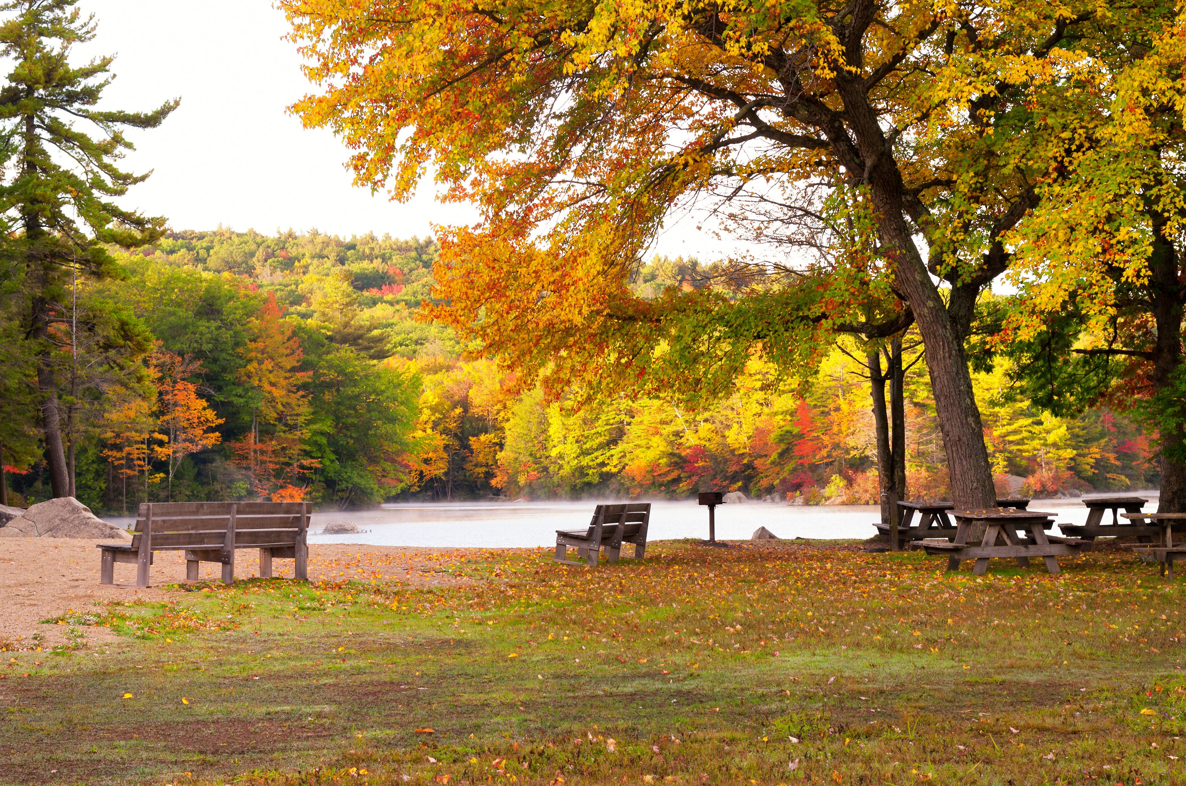 Burr Pond State Park Torrington Connecticut