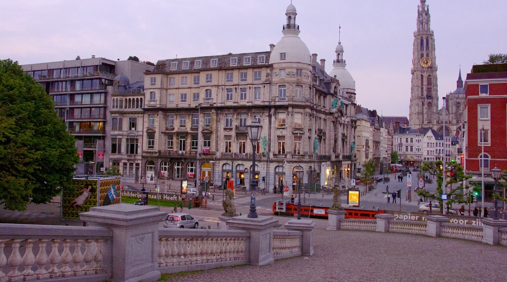 Cathedral of Our Lady featuring heritage architecture, a church or cathedral and street scenes