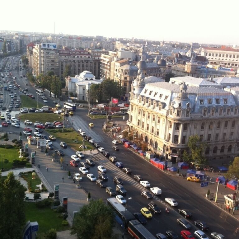 The view from Intercontinental Hotel