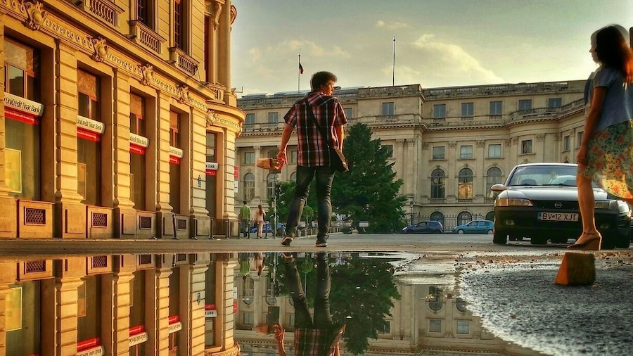 The area all around the Bucharest University Library is full of pubs, cafes and restaurants. Great to hang out and people watch.