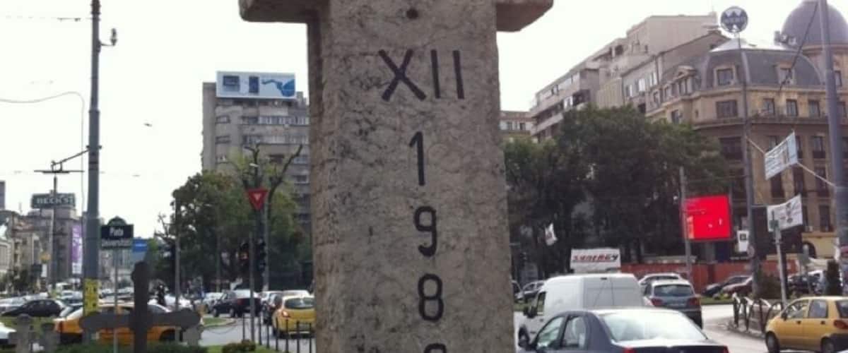 Where revolution begone in1989.