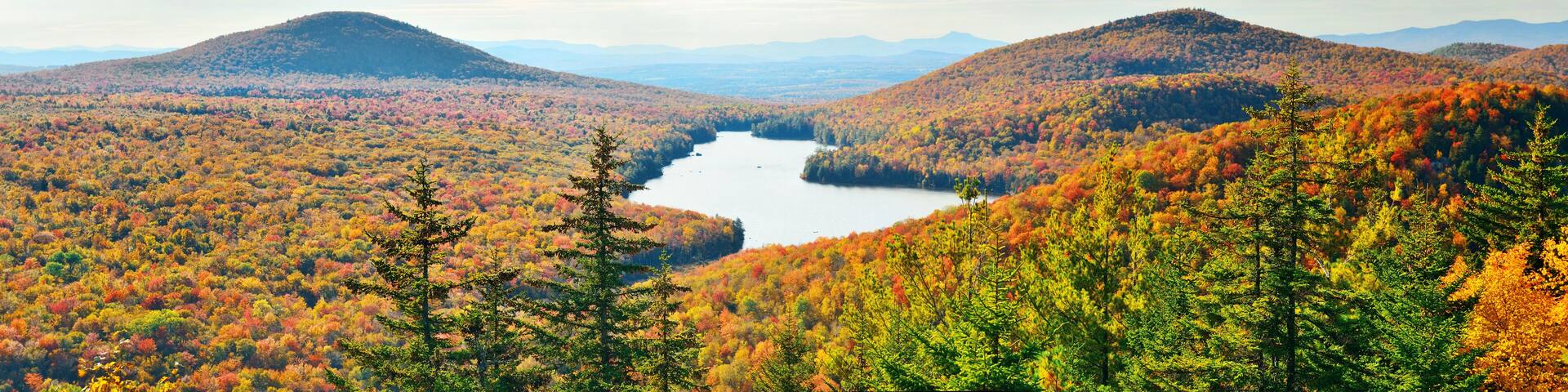 Lake Autumn Foliage