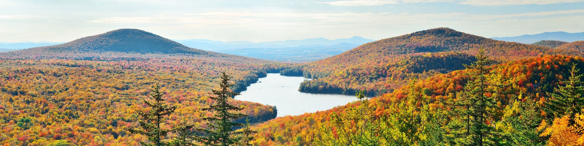 Lake Autumn Foliage