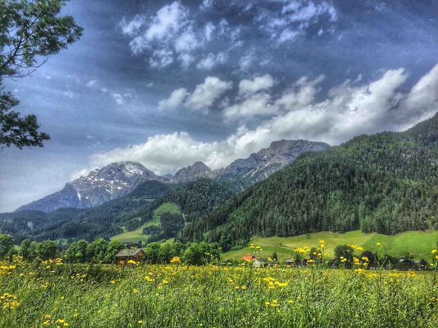 Landscape near Strassen,Ost Tyrol,Austria