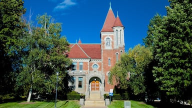 Laconia som viser en kirke eller en katedral