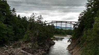 Livermore Falls. a beautiful spot to swim or just enjoy the view.