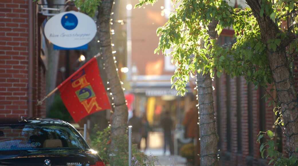 Portsmouth which includes street scenes