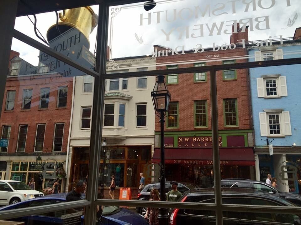 First time in Portsmouth was last summer and I was blown away at how wonderful this town is. Great shopping, nice bakeries, and if you go you have to stop by the Portsmouth brewing company. Food was stellar and the beer was excellent!

#newengland #daytrip