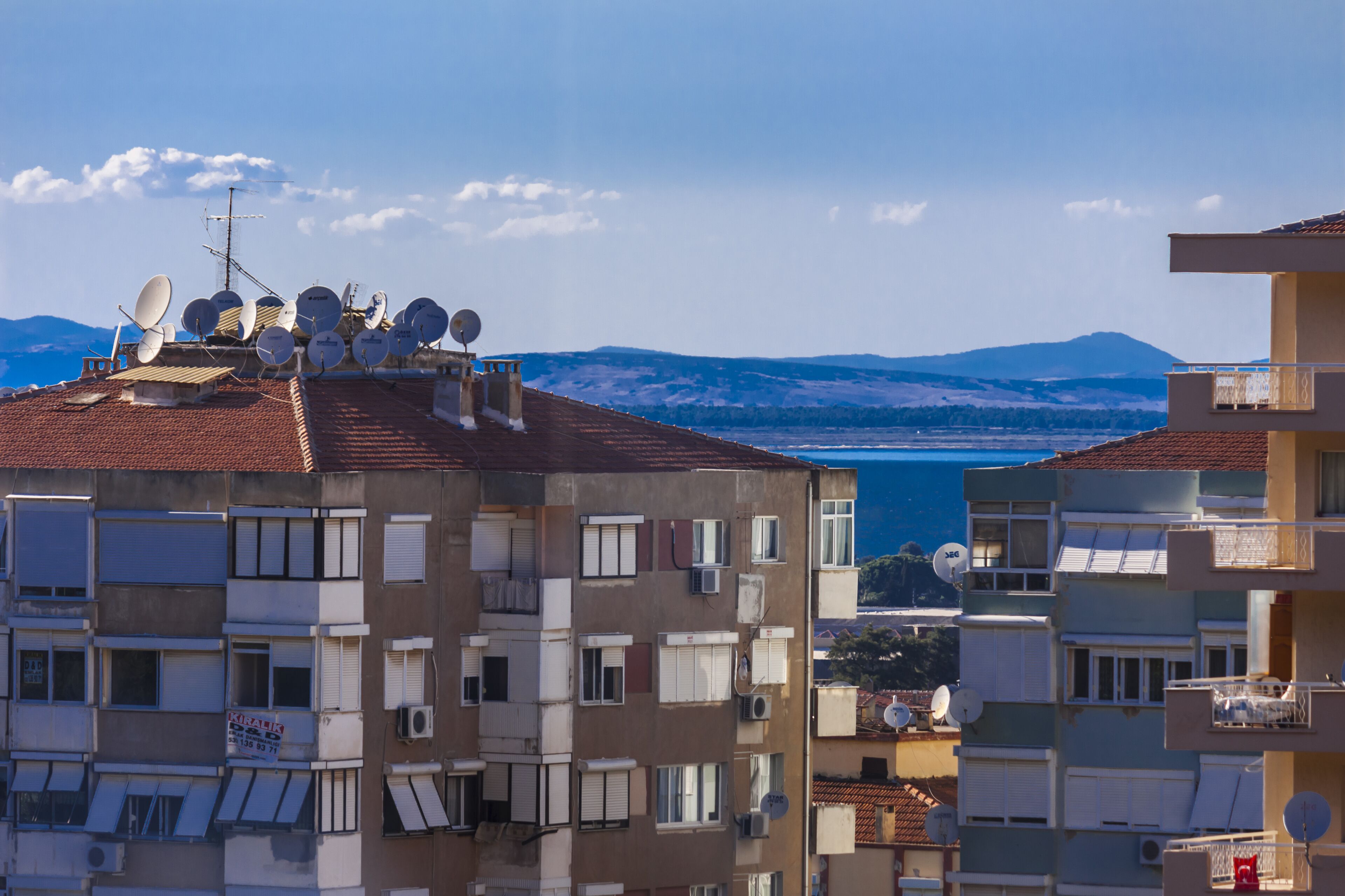 Buildings in Balcova - Izmir (Turkey)