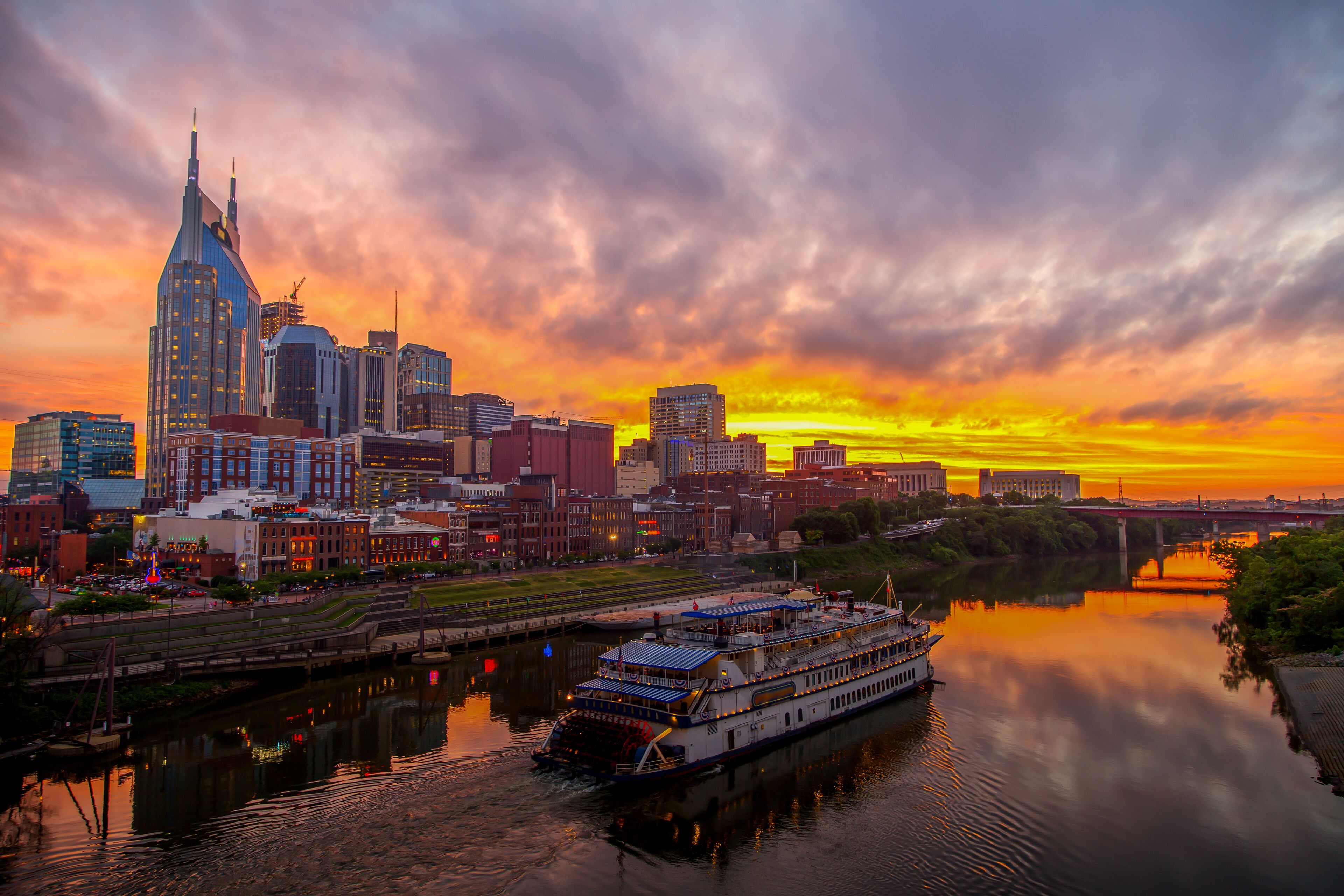 Nashville Tennessee skyline, Shutterstock ID 666482038, Purchase Order: SP-1506 Go Guides, Order Number: , Client/Licensee: Faa Praharnpap, Other: Hcom budget
