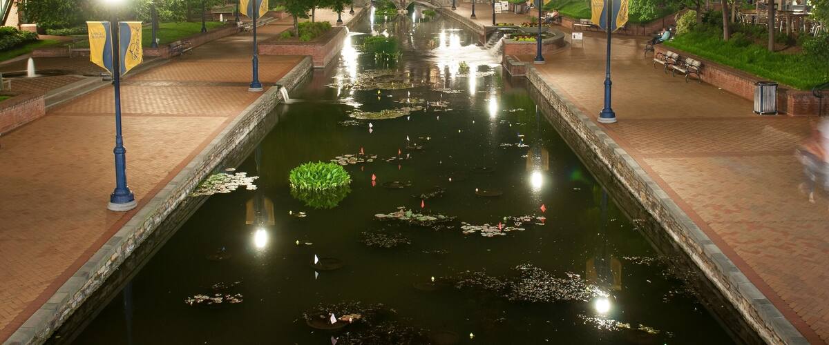 Carroll creek in Frederick Md