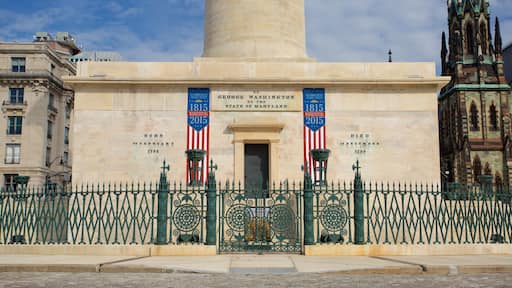 Central Maryland which includes heritage architecture and a monument