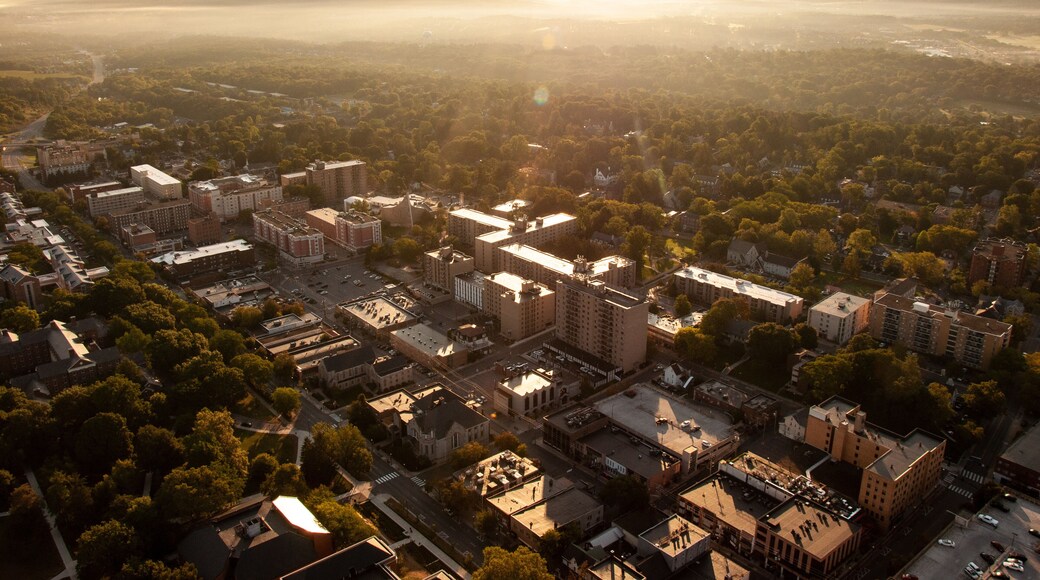 Aerial View of State College PA