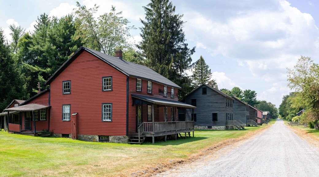Old Mining Houses Panorama